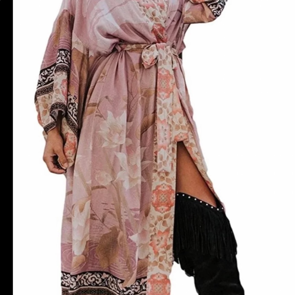 Kimono beach cover up